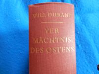 Will Durant   Vermächtnis des Ostens Bayern - Krumbach Schwaben Vorschau