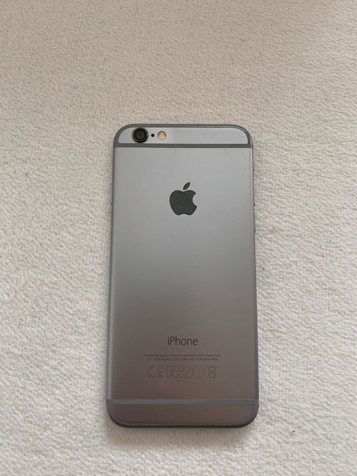 iPhone 6 Spacegrau - 16 Gb - 100% Akkuzustand - guter Zustand in München