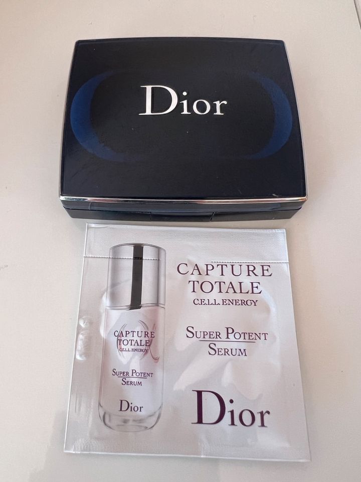 Dior-Make up Puder wenig benutzt+Dior Probe in Großharthau-Seeligstadt