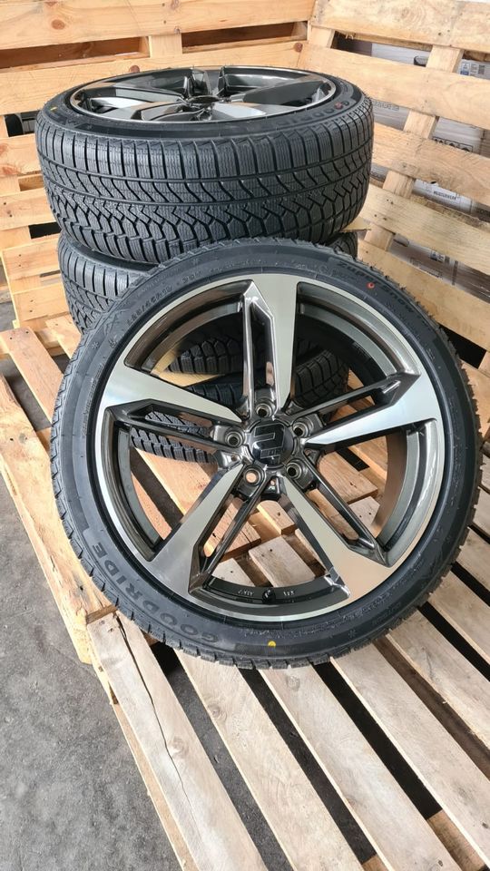 18 Zoll 2DRV DS1 Wheelworld 5x112 Felgen Grau Poliert 225/40 Sommer Winterreifen BMW 1er F40 2er ActiveTourer F45 2er Gran Coupe F44 Mini Clubman UKL Styling M Performance Kompletträder Sommerreifen in Rodgau