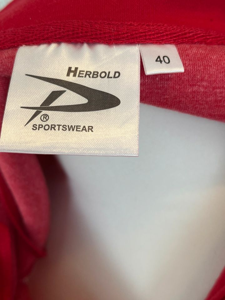 Jacke „Herbold Sportswear“                                 Gr. 40 in Harsewinkel - Marienfeld