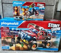 Playmobil Monster Truck + Stunt Show Motorrad Niedersachsen - Moringen Vorschau