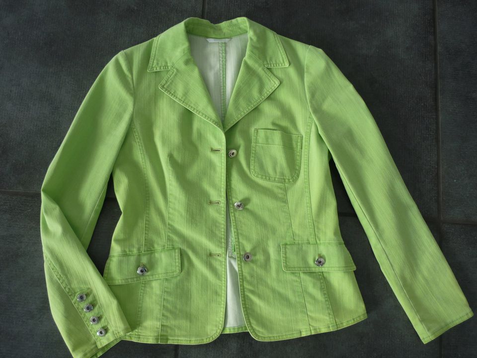 Jeans Jacke  Damen Gr. 34 grün Rosner °° Frühjahr Sommer Mode in Traubenmühle