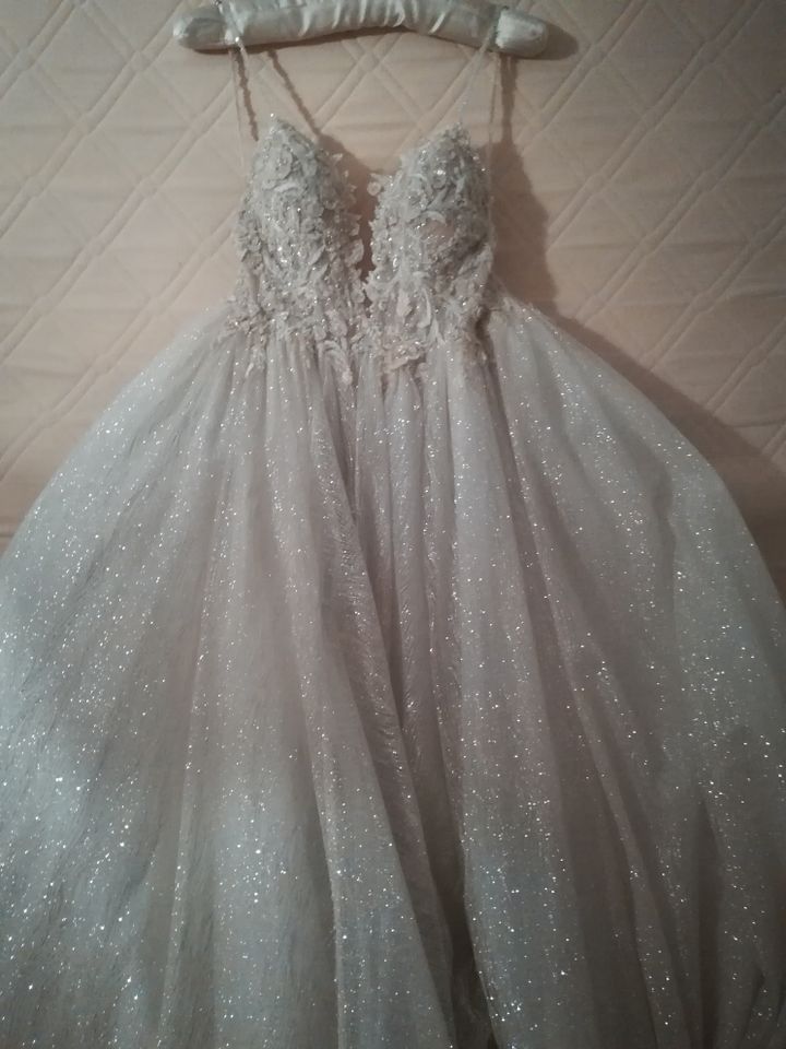 ♡ Brautkleid Glitzer Prinzessin Designer-Einzelstück DaVinci ♡ in München