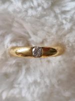 Brillant Ring 585 GG Gr. 52 Gewicht Brillant 0.15 ct. IF/River Dortmund - Scharnhorst Vorschau