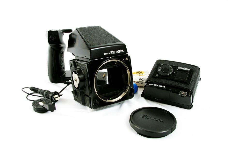 Zenza Bronica GS 1 6x7/AE Finder/ Speed Grip In Super Zustand!!!! in Freising