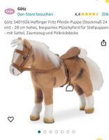 Pferd Plüsch Götz Pferd für Puppe Bochum - Bochum-Südwest Vorschau