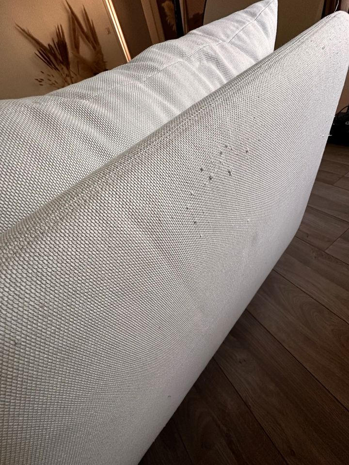 Ikea SÖDERHAMN 4er-Sofa mit Récamiere, Blekinge weiß in Bochum