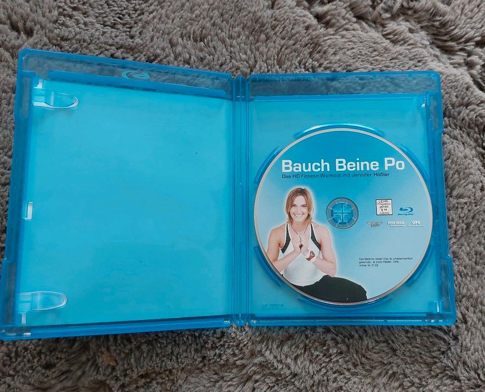 Blu-ray Bauch Beine Po Fitness Workout mit Jennifer Hößler in Rehden