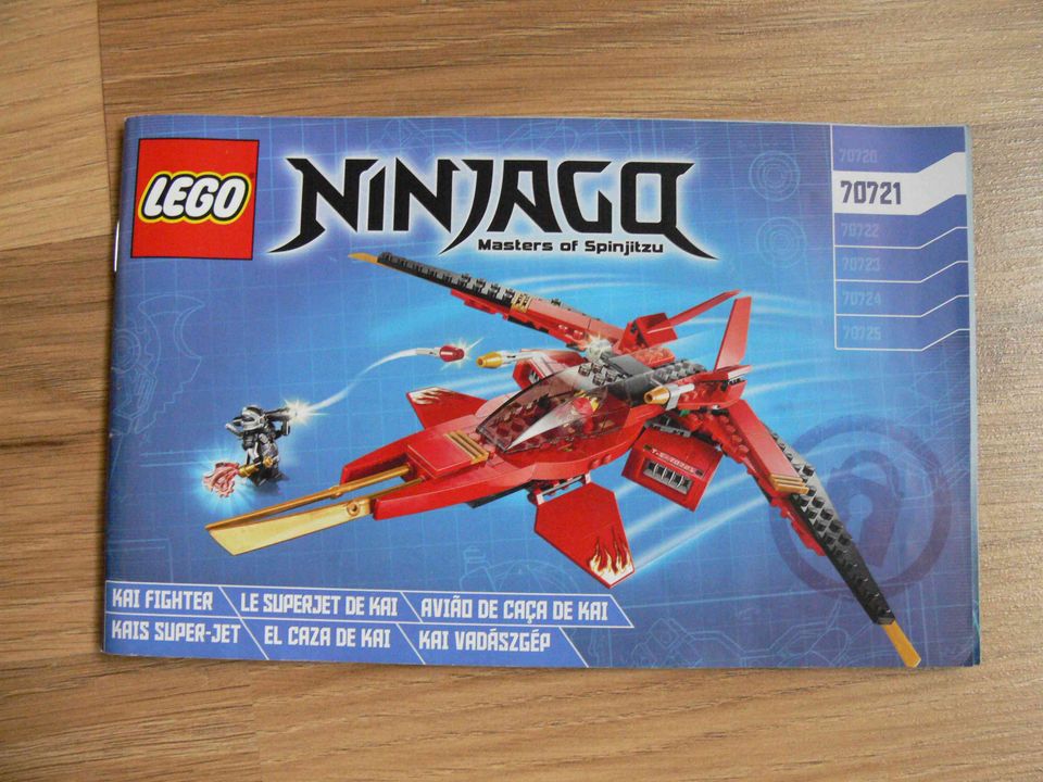 LEGO Ninjago 70721 Kais Super-Jet, OVP & Anleitung in Velbert