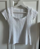 Shirt Top Crochet Strickoberteil Cute Coquette Boho Sachsen-Anhalt - Annaburg Vorschau