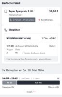 DB Ticket Paderborn nach München München - Trudering-Riem Vorschau
