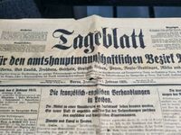 Tageblatt vom 1.Februar 1935 für den Bezirk Borna / K10 Sachsen - Frohburg Vorschau