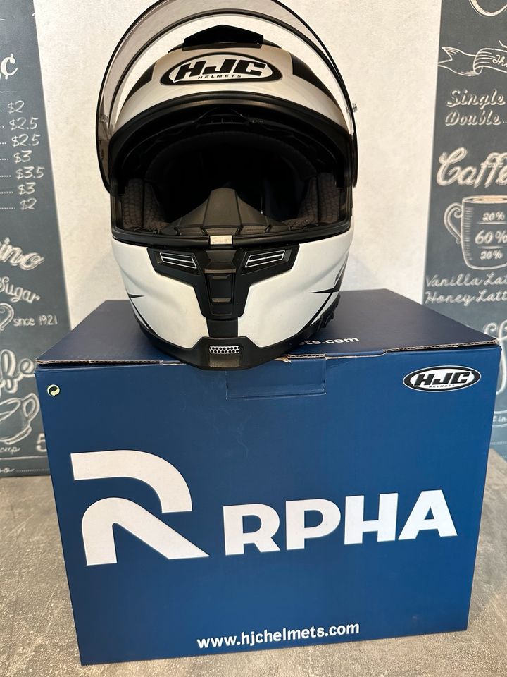 HJC Rpha 70 Sampra Blau Integralhelm Gr. S / 56-56 cm in Geeste