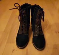 Stiefeletten mit Blockabsatz Gr. 39 Bayern - Irschenberg Vorschau