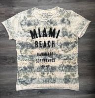 Herren Shirt KEY LARGO , Gr. M (S)- beige - Aufdruck: Miami Beach Nordrhein-Westfalen - Gladbeck Vorschau