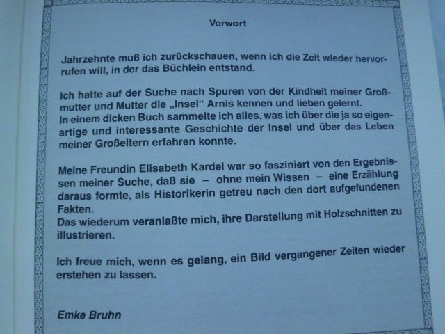 Dich ruft die See Familiengeschichte Arnis Schlei Kardel Bruhn in Arnis