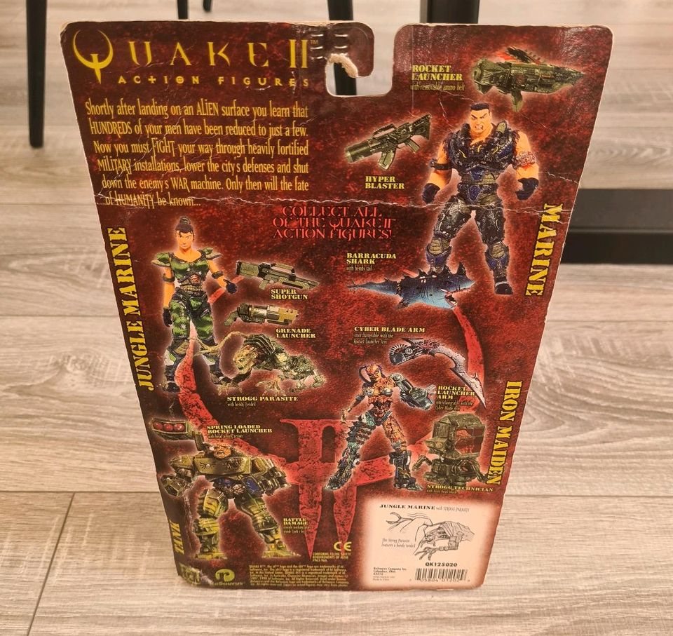 Quake 2 - Jungle Marine Athena Action Figur - sealed, new in Berlin