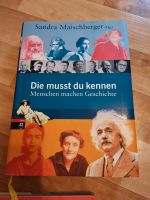 Sachbuch, Die musst du kennen, Einstein usw. Bayern - Triftern Vorschau