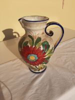 Keramik-Kannenvase mit Henkel und Blumenmotiv Rheinland-Pfalz - Neuwied Vorschau