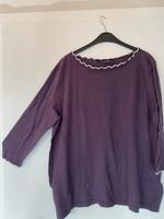 Pulli mit 3/4 Arm Gr.48 lila von BONPRIX Bayern - Hersbruck Vorschau