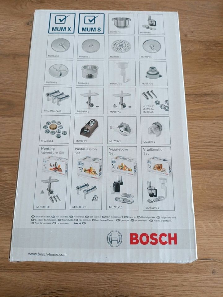 Bosch MUZ8MX2 Glas Mixer-Aufsatz zur Küchenmaschine MUM8 1.75 L in Bochum