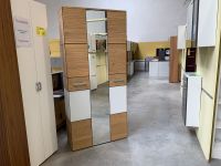 ⭐Kompaktgarderobe von Wittenbreder - Dielenschrank in eiche furniert mit Glasdekor - Garderobe - Flurschrank ● D&D Möbel⭐ Nordrhein-Westfalen - Hamm Vorschau