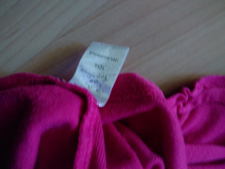 2x Topolino 104 Top Hemd Sommer T Shirt rosa Blume Unterhemd in Hohenpeißenberg
