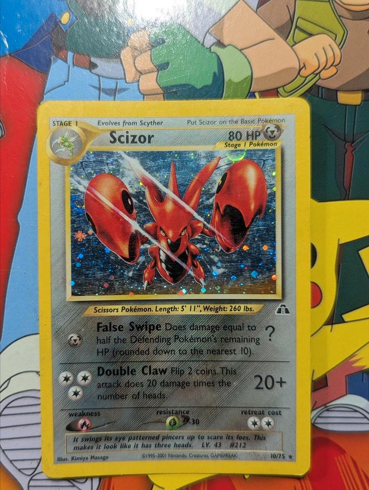 Pokémon Karte Scizor Scherox Holo Rare Karten Sammlung Pokemon in Duisburg