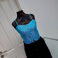 True Vintage ☆ Top ☆ Gr. 36 ☆ S ☆ Shirt ☆ Corsage ☆ crop ☆ blau Saarland - Freisen Vorschau