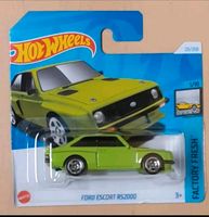 Hot Wheels Ford Escort RS 2000 grün, Spielzeugauto aus Sammlung Baden-Württemberg - Langenenslingen Vorschau