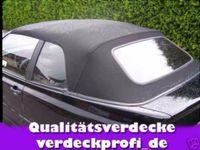 VW Golf 3 Cabrio Verdeck PVC schwarz incl. Anleitung Niedersachsen - Osnabrück Vorschau