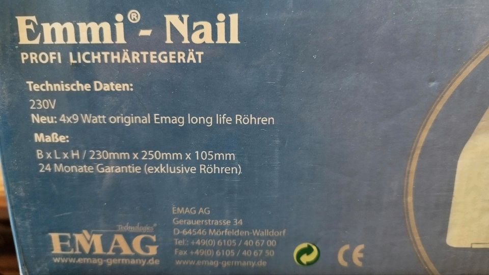 Emmi Nail UV Lampe gebraucht in Driedorf