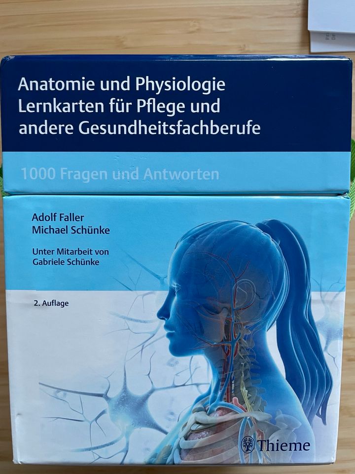Anatomie & Physiologie Lernkarten für Pflege und andere in Hürth