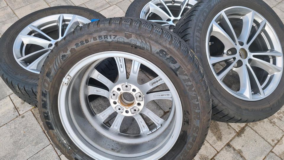 225/55 R17 97H BMW 5er G30 G31 Alufelgen Winterreifen 6863417 in Wöllstein