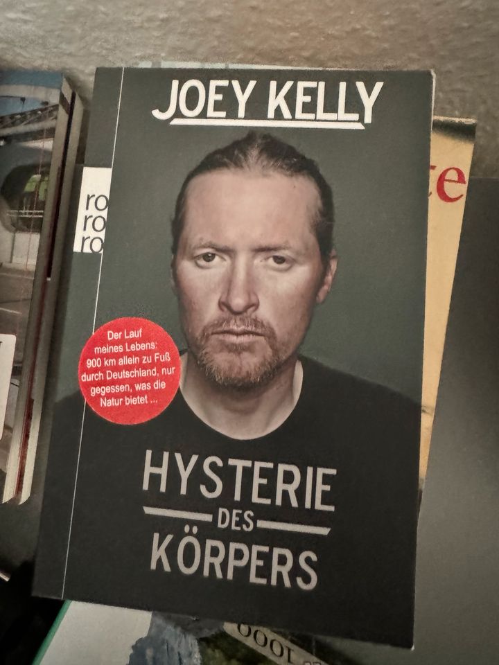 Joey Kelly Buch Hysterie des Körpers in Kerpen