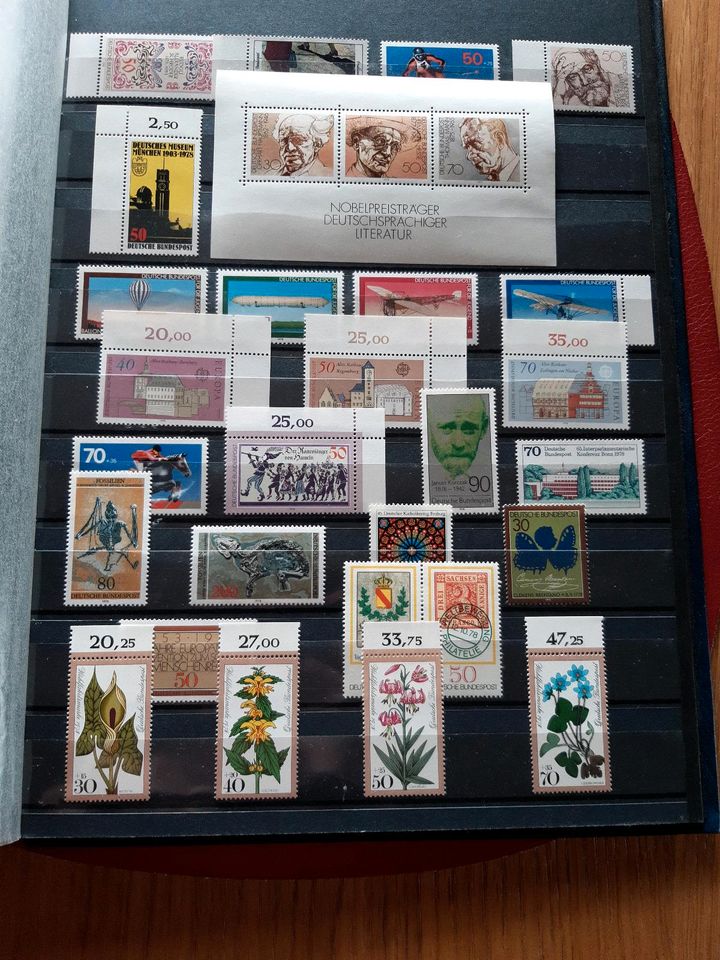 Briefmarkensammlung BRD 1970-1978 Postfrisch in Lindau
