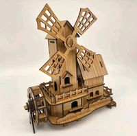 3D Holzpuzzle Mühle Wasserrad Zusammenbau Set 80 Stück Holz Neu Dresden - Blasewitz Vorschau