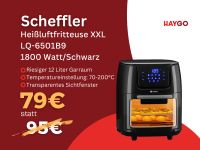 Scheffler Heißluftfritteuse XXL LQ-6501B9 1800 Watt/Schwarz HAYGO Bielefeld - Stieghorst Vorschau