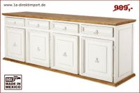 XL Sideboard Landhausstil Kommode, Schrank MEXICO, Pinie, weiß Dortmund - Hörde Vorschau