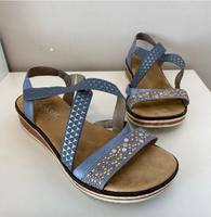 Rieker Sandalen / Pantoletten / Riemchensandaletten / Damenschuhe Rheinland-Pfalz - Frankenthal (Pfalz) Vorschau