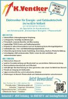 Elektroniker für Energie-und Gebäudetechnik(m/w/d) - Kundendienst Nordrhein-Westfalen - Tecklenburg Vorschau