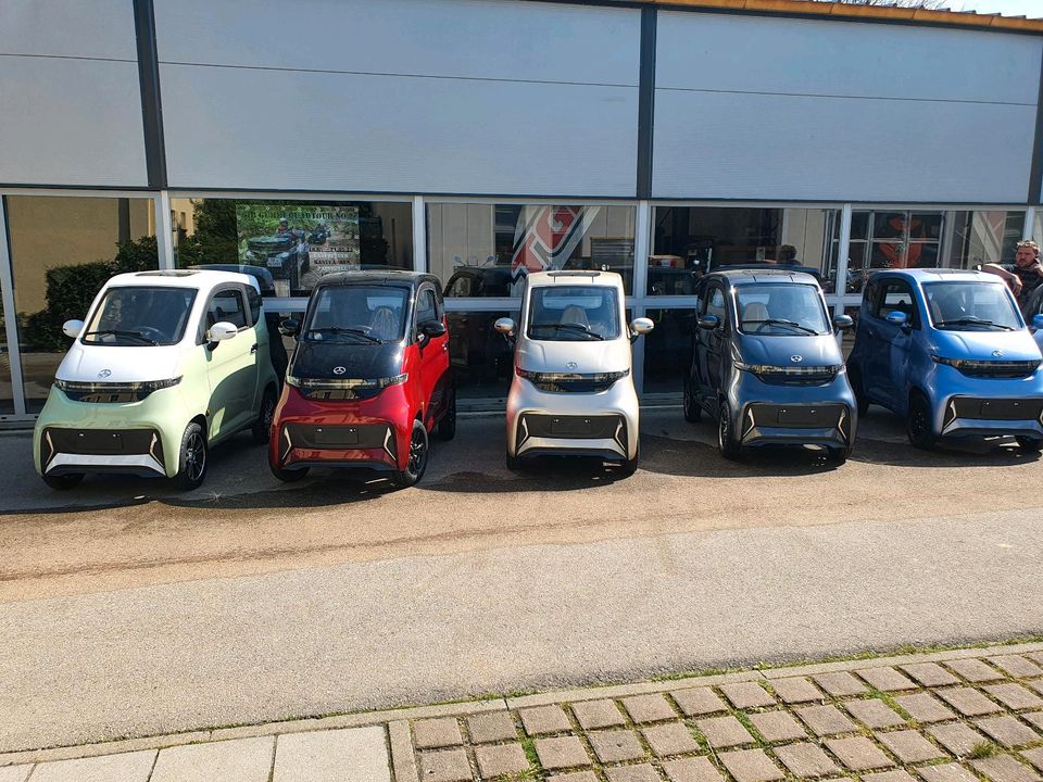 ❌❌ Microcar Kabinenroller Mopedauto 45 Km/h E Auto Neufahrzeug❌❌ in Augsburg