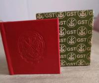 DDR Minibuch "Bekenntnis und Tat" der  GST Sachsen-Anhalt - Schkopau Vorschau