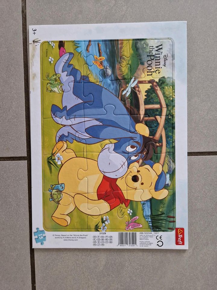 2 Puzzle Winnie Pooh in Annweiler am Trifels