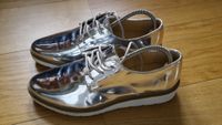 Sneaker Silber  Gr. 41 metallic Sneaker vintage Theater Thüringen - Jena Vorschau