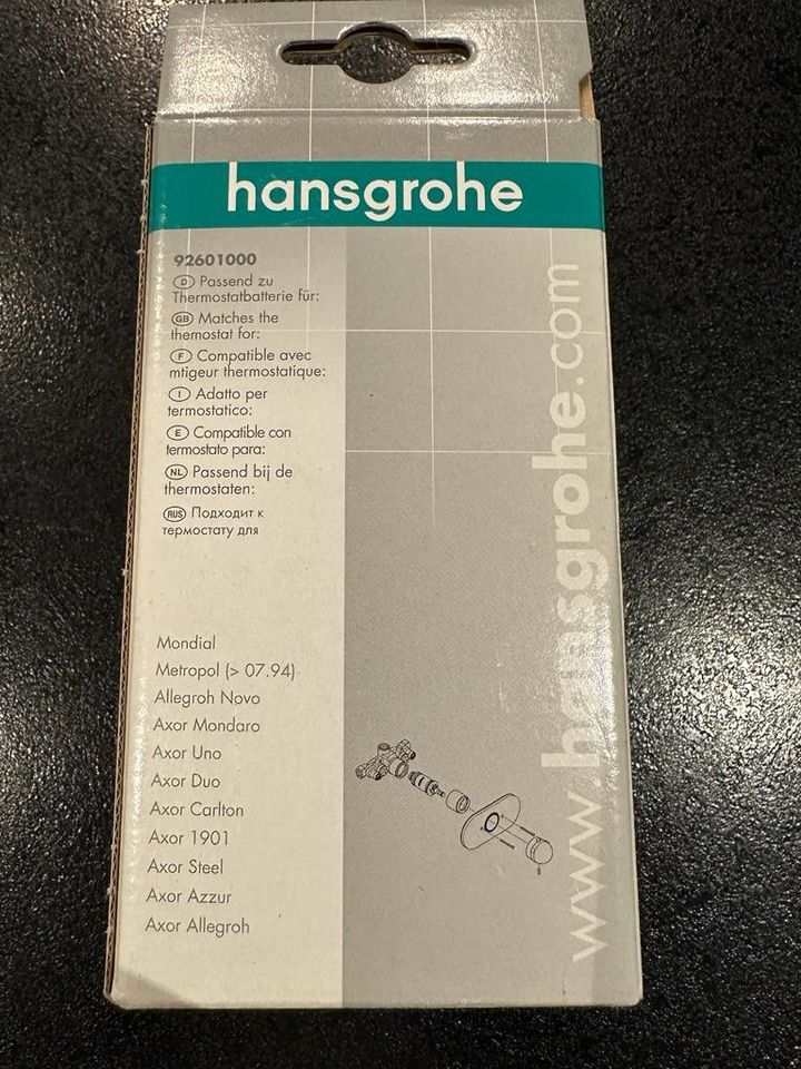 Hansgrohe Temperatur Regeleinheit Thermostat 92601 in Edewecht