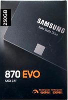 Samsung SSD-Festplatte 870 EVO 250GB NEU Stuttgart - Stuttgart-Mitte Vorschau