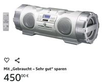 Boombox ohne Fernbedienung Rheinland-Pfalz - Mutterstadt Vorschau