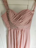 Abendkleid rosa lang mit Pailletten Ballkleid Brautjungfernkleid Hessen - Hanau Vorschau
